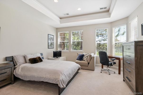 Bedroom, Home Office, Interior, Recessed Lighting