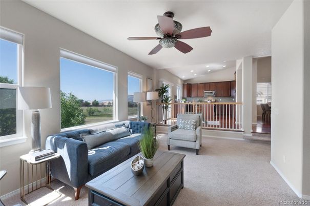 Interior, Kitchen, Living room, Recessed Lighting