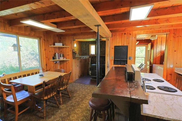 Dining room, Interior, Wooden Beams, Wooden Ceilings, Wooden Walls