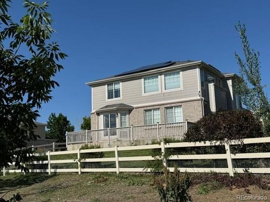 Exterior, Facade, Solar Panels, American Foursquare