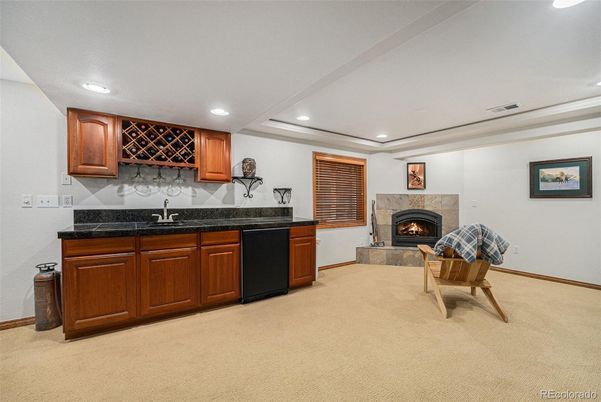 Fireplace, Interior, Recessed Lighting