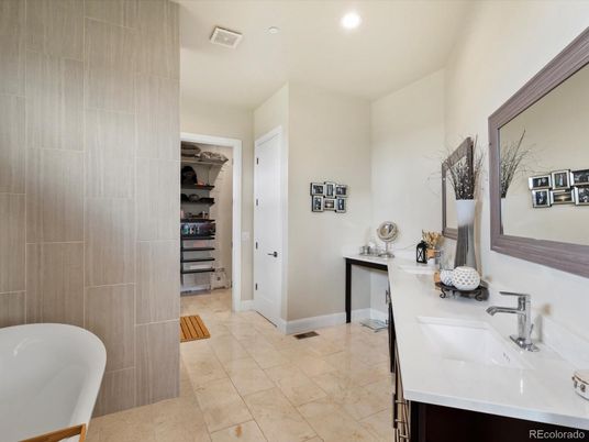 Bathroom, Interior, Recessed Lighting, Walk-in Closets