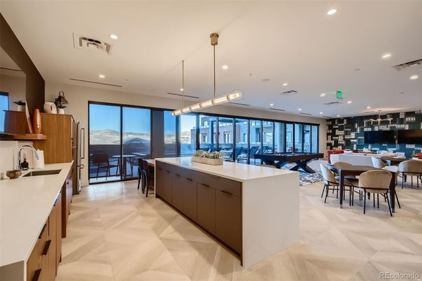 Billiard Table, Dining room, Interior, Kitchen, Pendant Lights, Recessed Lighting, Water