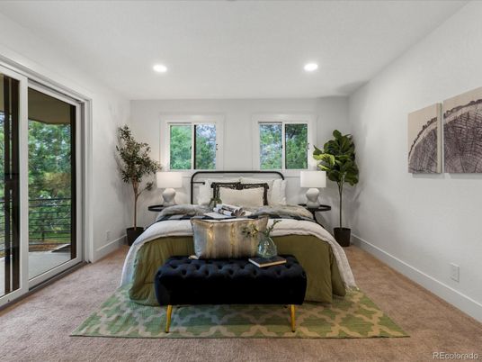Bedroom, Home Office, Interior, Recessed Lighting