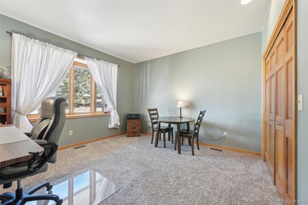 Home Office, Interior, Recessed Lighting