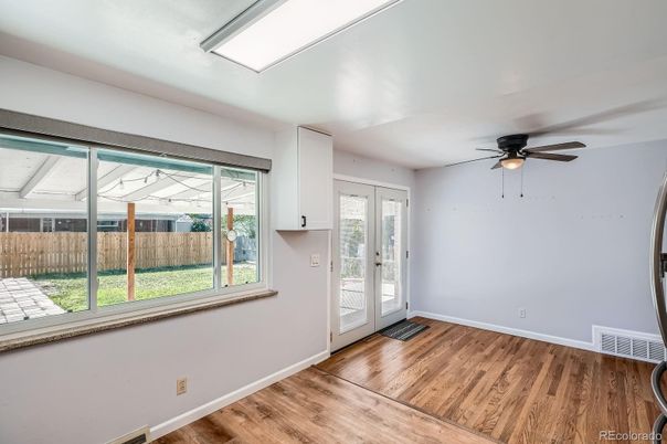 Empty room, Interior, Wood Texture Flooring