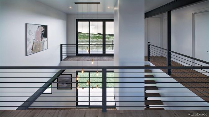 Interior, Pendant Lights, Recessed Lighting, Wood Texture Flooring