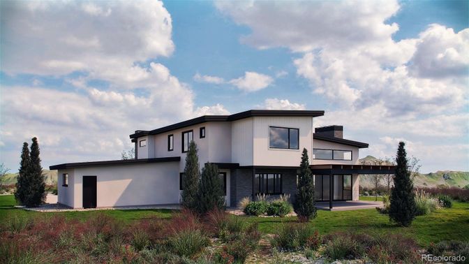 Backyard, Exterior, Facade, Modern