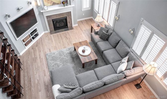 Fireplace, Interior, Living room, Wood Texture Flooring
