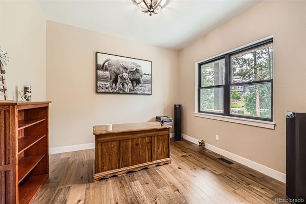 Home Office, Interior, Wood Texture Flooring
