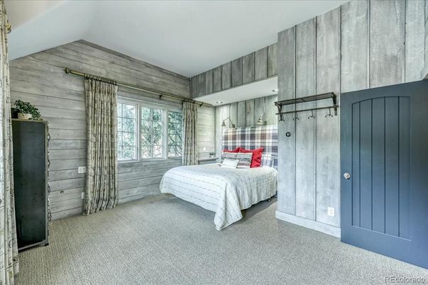 Bedroom, Interior, Wooden Walls