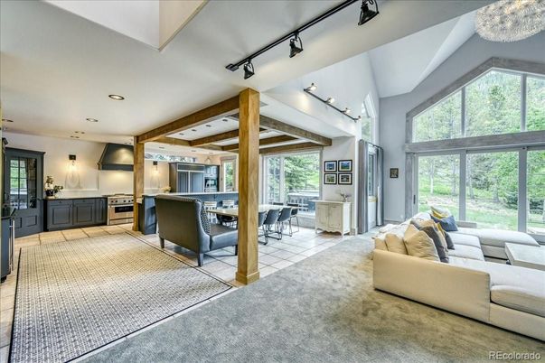 Interior, Kitchen, Living room, Recessed Lighting, Stainless Steel Appliances