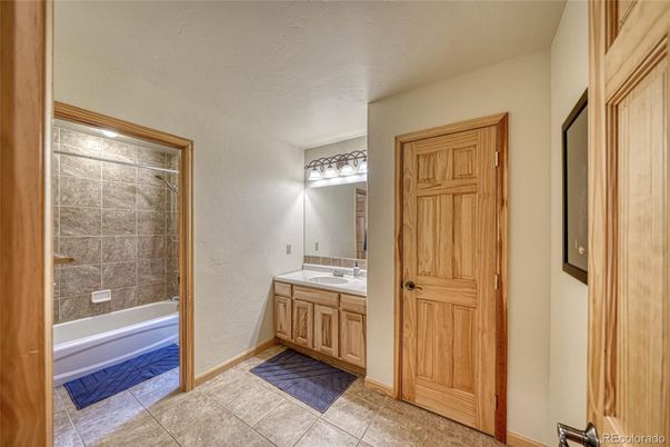 Bathroom, Glass Shower, Interior, Tile Countertops