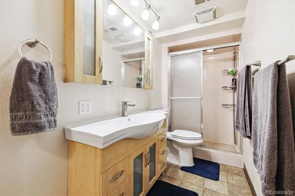 Bathroom, Glass Shower, Interior