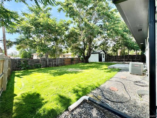 Backyard, Detached Garage, Exterior
