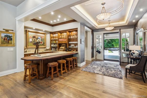 Interior, Pendant Lights, Recessed Lighting, Wood Texture Flooring