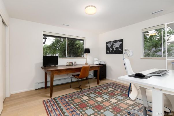 Home Office, Interior, Wood Texture Flooring