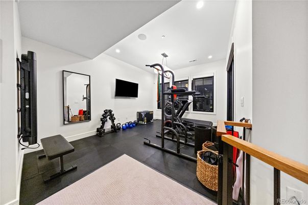 Fitness Equipment, Interior, Recessed Lighting