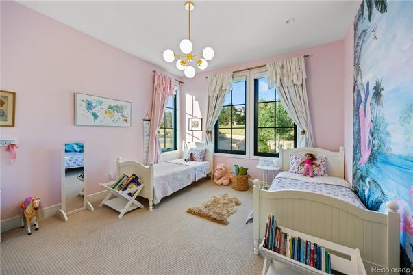 Bedroom, Interior, Pendant Lights, Recessed Lighting