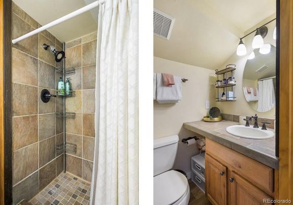 Bathroom, Interior, Tile Countertops