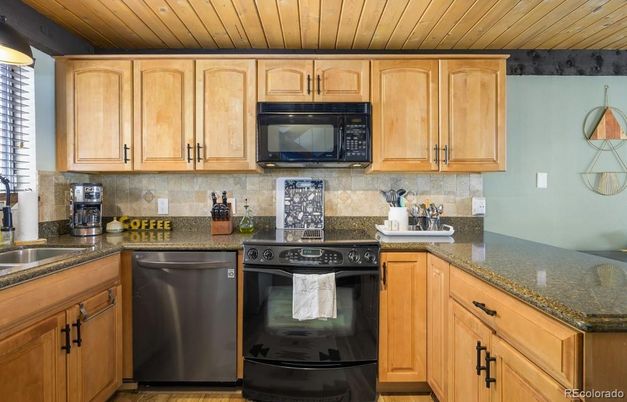 Interior, Kitchen, Wooden Ceilings, Wood Texture Flooring