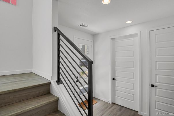 Interior, Recessed Lighting, Wood Texture Flooring