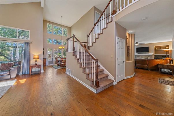 Chandelier, Dining room, Interior, Pendant Lights, Wood Texture Flooring