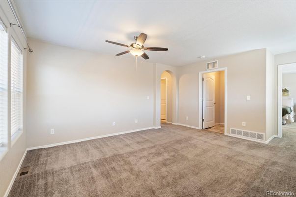 Empty room, Interior