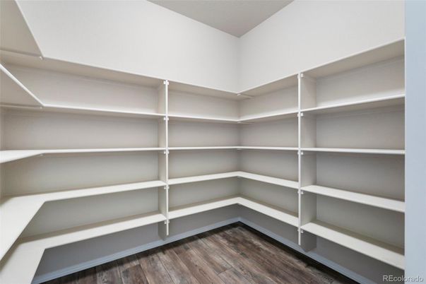 Interior, Walk-in Closets, Wood Texture Flooring