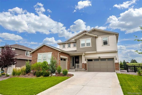 Attached, Exterior, Facade, Brick Facade, American Craftsman