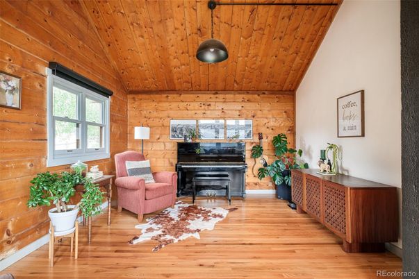 Interior, Piano, Wooden Ceilings, Wood Texture Flooring, Wooden Walls