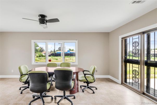 Dining room, Interior