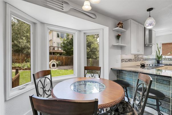 Dining room, Interior, Kitchen