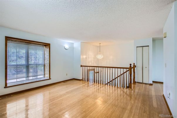 Chandelier, Empty room, Interior, Wood Texture Flooring