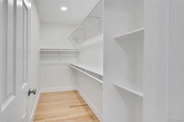 Interior, Recessed Lighting, Walk-in Closets, Wood Texture Flooring