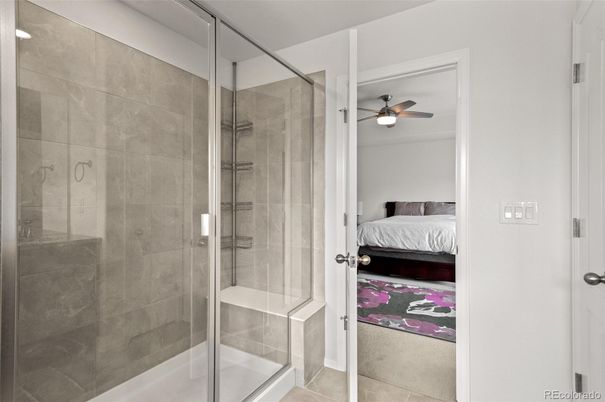 Bathroom, Bedroom, Glass Shower, Interior, Recessed Lighting