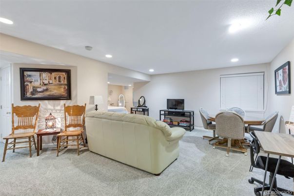 Dining room, Interior, Living room, Recessed Lighting