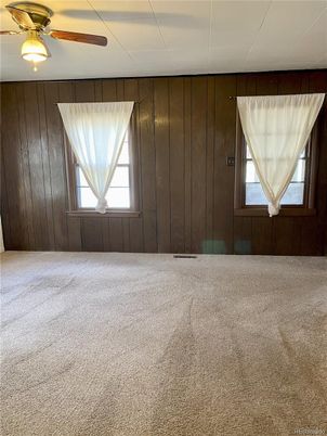 Empty room, Interior, Wooden Walls