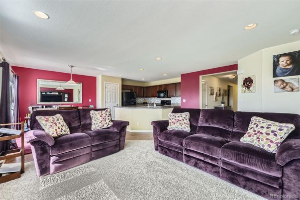 Interior, Kitchen, Living room, Pendant Lights, Recessed Lighting