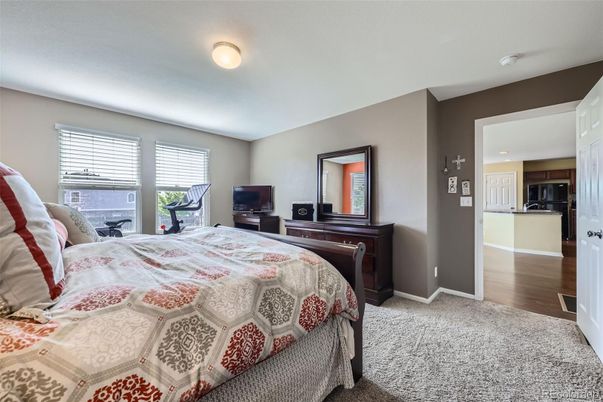 Bedroom, Fitness Equipment, Interior, Wood Texture Flooring