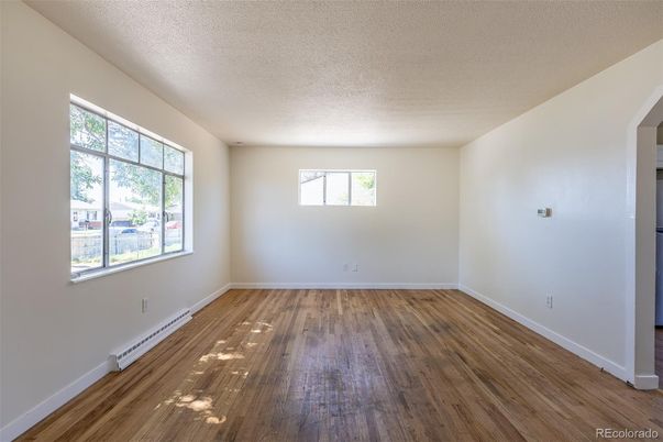 Empty room, Interior, Wood Texture Flooring