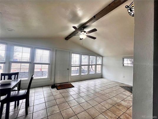 Dining room, Empty room, Interior, Wooden Beams