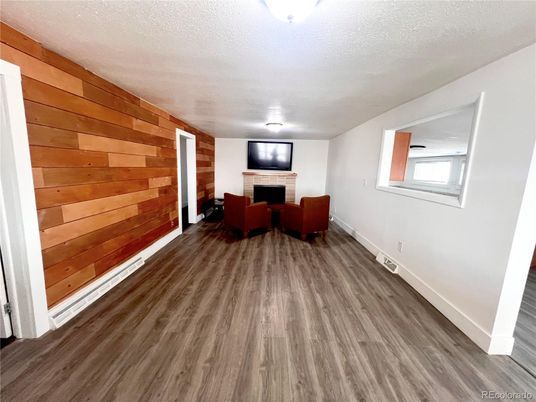 Fireplace, Interior, Wood Texture Flooring, Wooden Walls