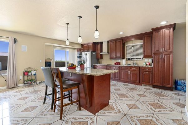 Interior, Kitchen, Pendant Lights, Recessed Lighting