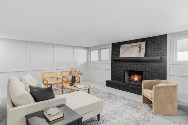 Fireplace, Interior, Living room, Stone Walls