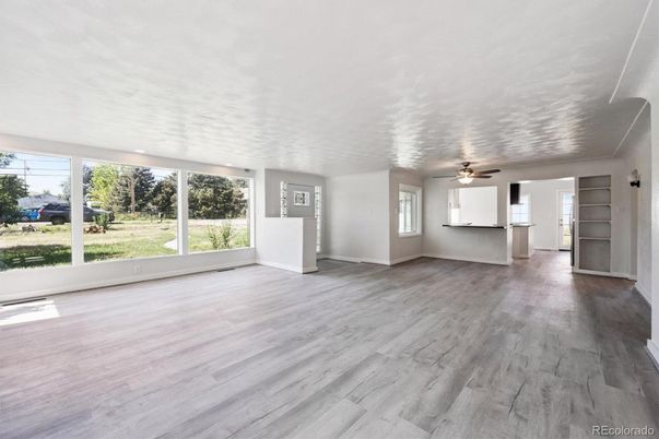 Empty room, Interior, Wood Texture Flooring