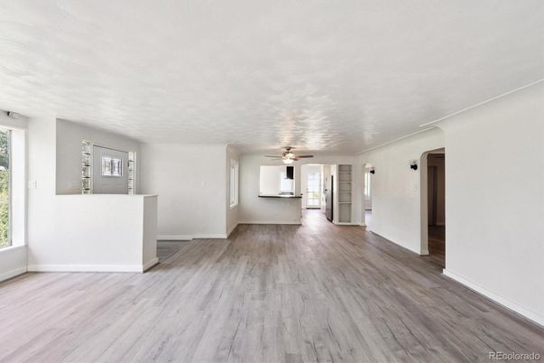 Empty room, Interior, Wood Texture Flooring