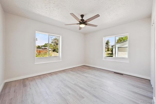 Empty room, Interior, Wood Texture Flooring