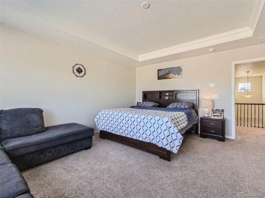 Bedroom, Interior, Pendant Lights