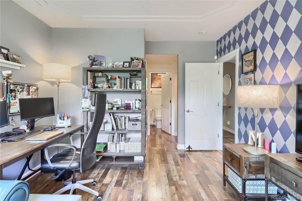 Home Office, Interior, Wood Texture Flooring